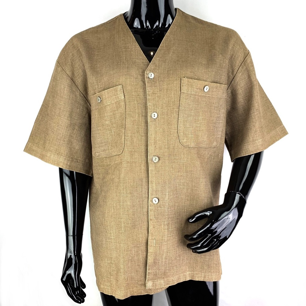 VTG 70s GOCHU linen shirt